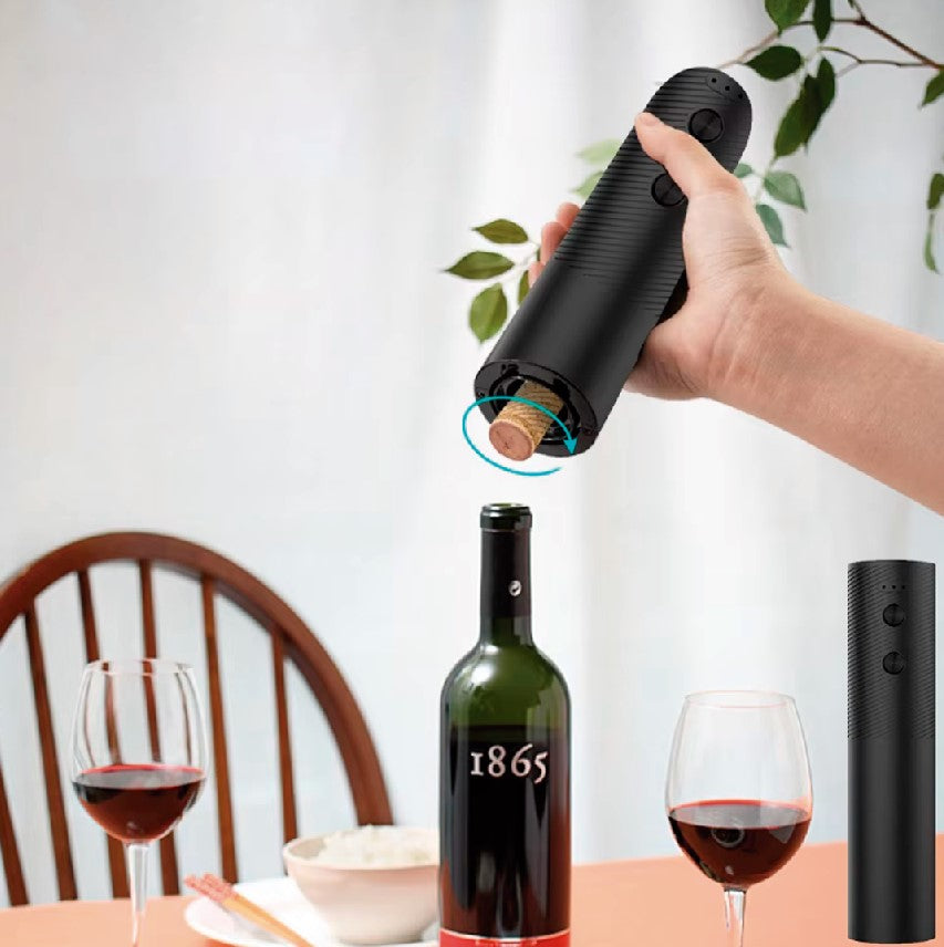 DESTAPADOR DE BOTELLAS DE VINO ELÉCTRICO