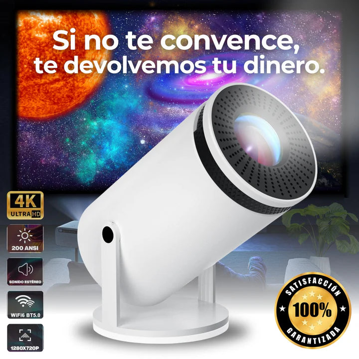 Proyector Portátil Inalámbrico 4K